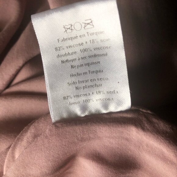 š24 HOUR SALE PRICEā¤ļøMARA HOFFMAN Pink Silk Blend Midi Dress Size Large - Picture 9 of 13